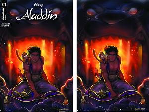 Aladdin #1 CVRS V & W SUKESHA RAY TRADE VIRGIN DYNAMITE COM EXCLUSIVE (BUNDLE OF 2) cover