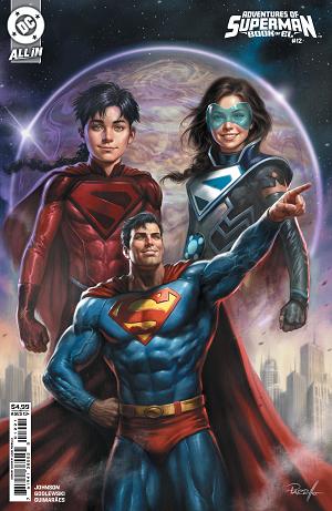 Adventures Of Superman Book Of El #12 CVR B (OF 12) CVR B LUCIO PARRILLO CARD STOCK cover