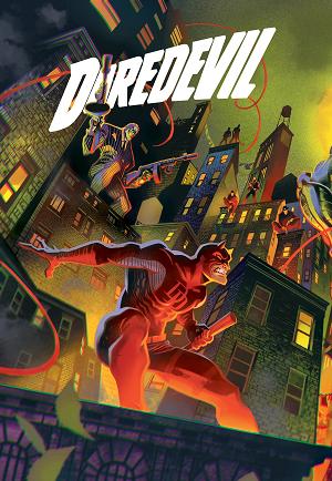 Daredevil #6 FLAVIANO 2-PART CONNECTING VARIANT cover