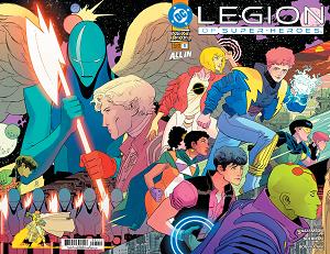 Legion Of Super-Heroes #1 CVR A HAYDEN SHERMAN WRAPAROUND cover