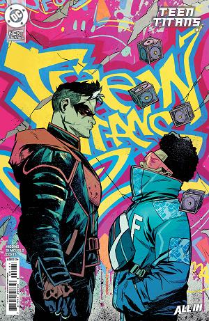 Teen Titans #1 CVR G CVR G INC 1:25 SANFORD GREENE CARD STOCK cover