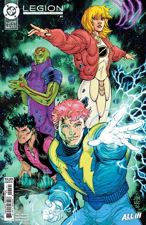 Legion Of Super-Heroes #1 CVR B CVR B JIM LEE CARD STOCK cover