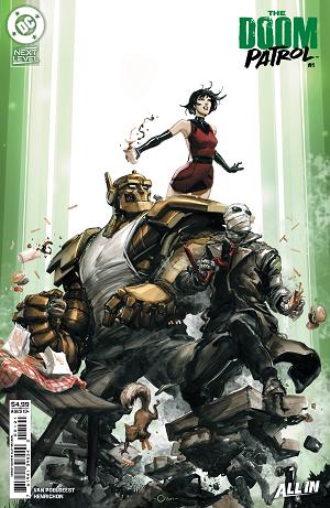 Doom Patrol #1 CVR B CVR B CLAYTON CRAIN CARD STOCK cover