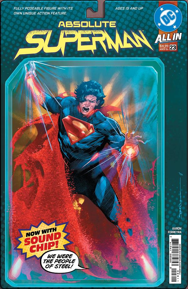 Absolute Superman #23 cover by Rafa Sandoval