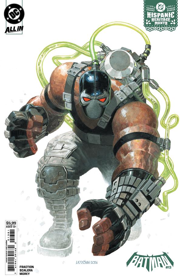 Batman #13 variant cover by Jose Ladronn