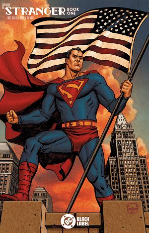 Superman The Stranger #1 CVR B (OF 6) CVR B DAVE JOHNSON CARD STOCK cover