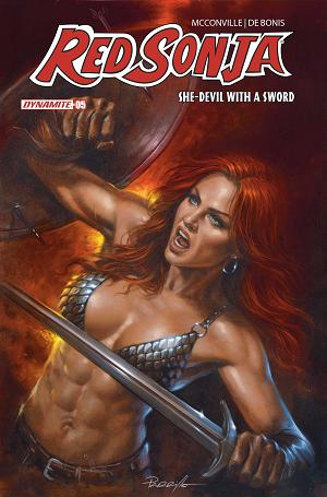 Red Sonja She Devil With A Sword #5 CVR B CVR B LUCIO PARRILLO cover