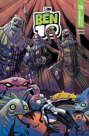 Ben 10 #5 CVR A ROBERT CAREY cover