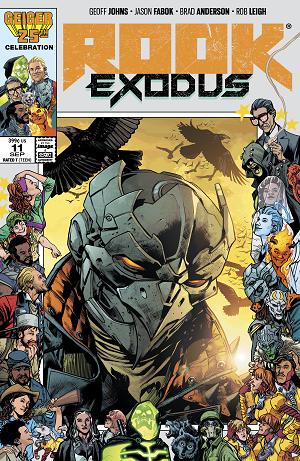 Rook Exodus #11 CVR D CVR D BRYAN HITCH & BRAD ANDERSON GEIGER #25 ANNIVERSARY cover