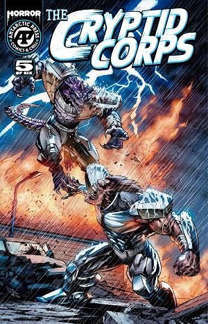 Cryptid Corps #5 CVR A MAX BERTOLINI cover