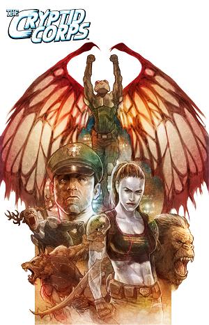 Cryptid Corps #5 CVR B (OF 6) CVR B ERWIN J ARROZA cover