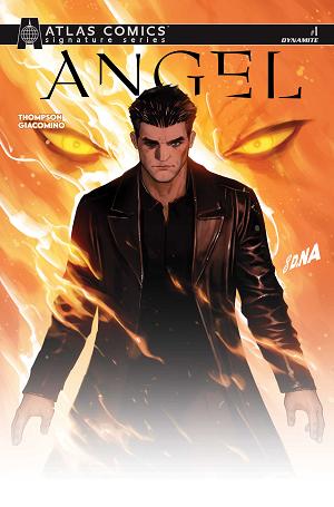 Angel #1 CVR I CVR I DAVID NAKAYAMA ATLAS EDITION SIGNED BY KELLY THOMPSON cover