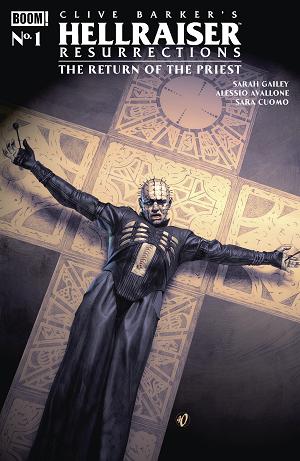 Hellraiser: Resurrections - The Return Of The Priest A Main (Dressed, Howard) #1 G FOC Reveal Variant (Dressed, Olivetti) cover