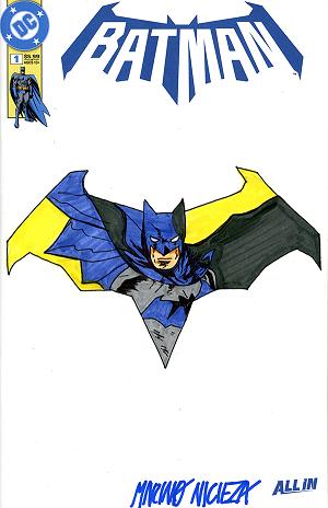 Df Batman #1 BLANK cover