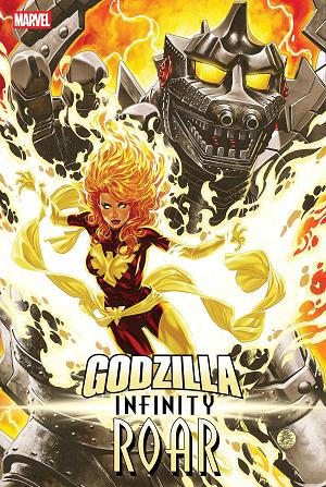 Godzilla: Infinity Roar #5 MARK BROOKS COSMIC VARIANT cover