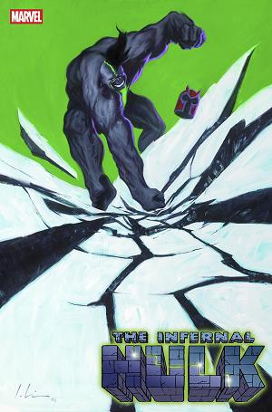 Infernal Hulk #8 JEREMY WILSON VARIANT [1:25] cover