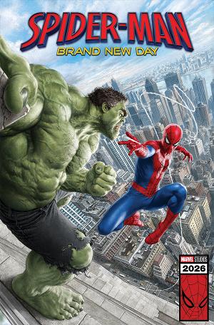 Infernal Hulk #10 MAURO CASCIOLI SPIDER-MAN: BRAND NEW DAY MARVEL STUDIOS VARIANT cover