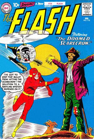 The Flash #118 null cover