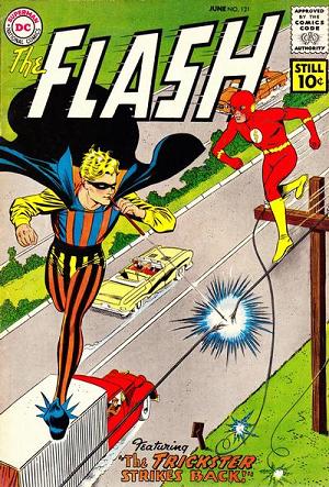 The Flash #121 null cover