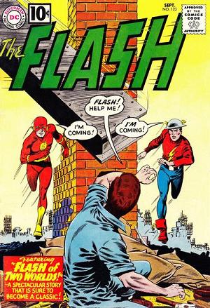 The Flash #123 null cover