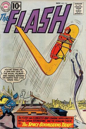 The Flash #124 null cover