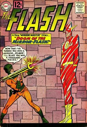 The Flash #126 null cover