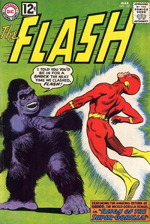 The Flash #127 null cover