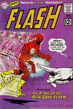 The Flash #128 null cover