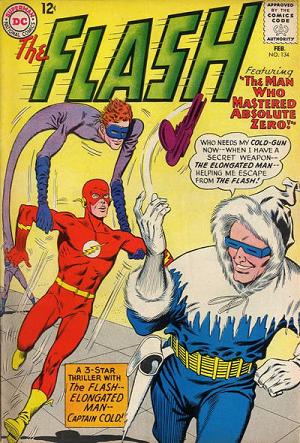 The Flash #134 null cover
