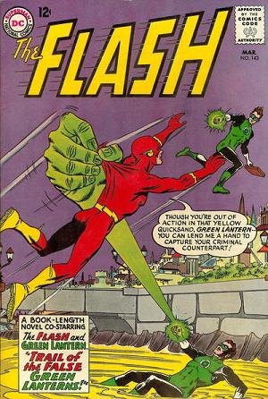The Flash #143 null cover