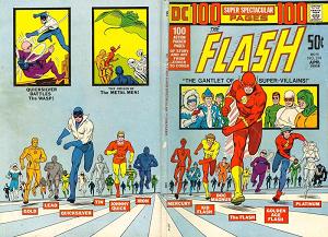 The Flash #214 null cover