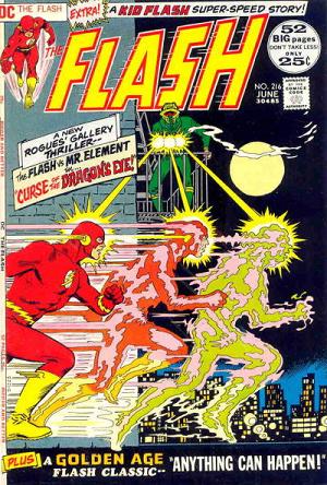 The Flash #216 null cover