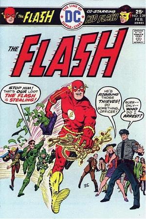 The Flash #239 null cover