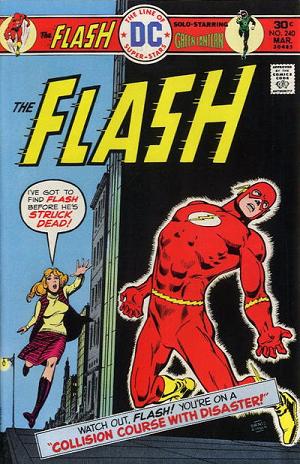 The Flash #240 null cover