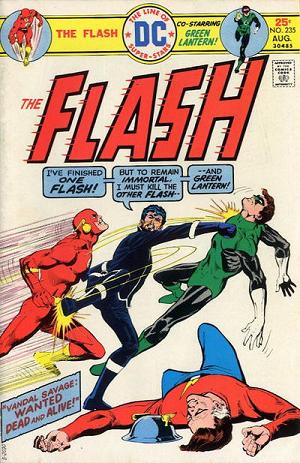 The Flash #235 null cover