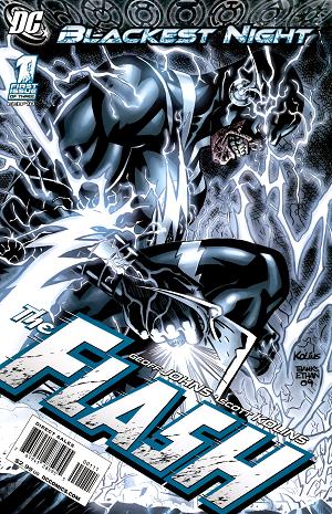 Blackest Night: The Flash #1 cover