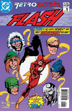DC Retroactive: The Flash - The '80s #1 cover