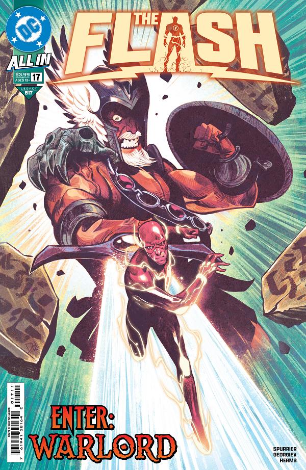 Flash #17 cover by Mike Del Mundo