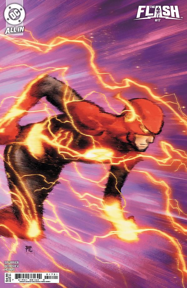 Flash #17 variant cover by Dike Ruan