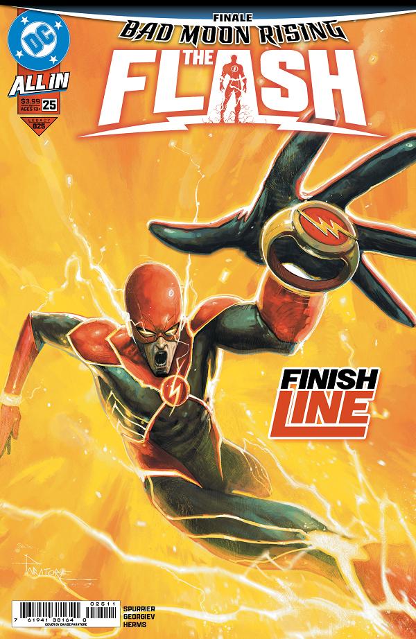 Flash #25 cover by Davide Paratore