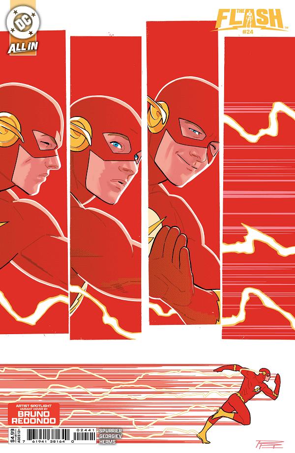 Flash #24 variant cover by Bruno Redondo