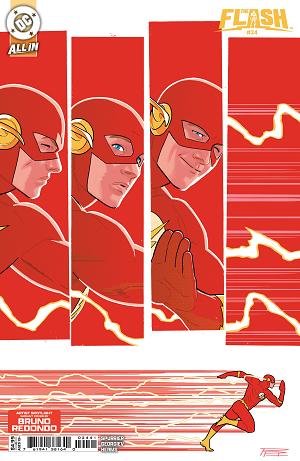 Flash #24 CVR D CVR D BRUNO REDONDO ARTIST SPOTLIGHT CARD STOCK cover