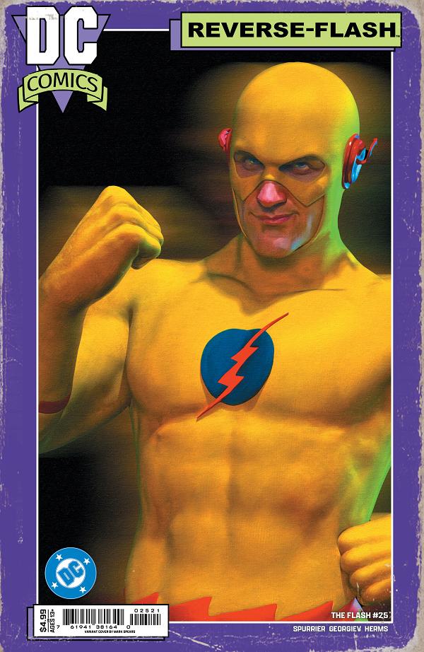 Flash #25 variant cover by Mark Spears