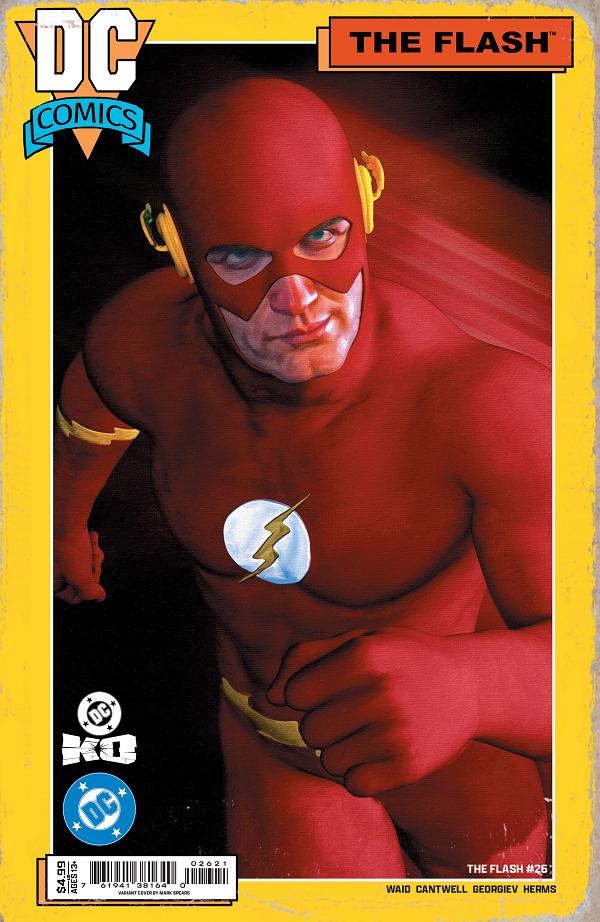 Flash #26 variant cover by Mark Spears