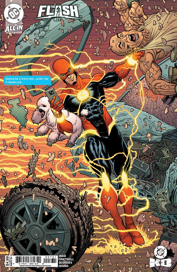 Flash #27 variant cover by Steve Skroce