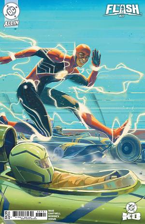 Flash #27 CVR B CVR B BEN HARVEY CARD STOCK cover