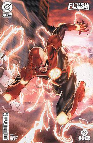 Flash #28 CVR E CVR E LUCAS MEYER CARD STOCK cover