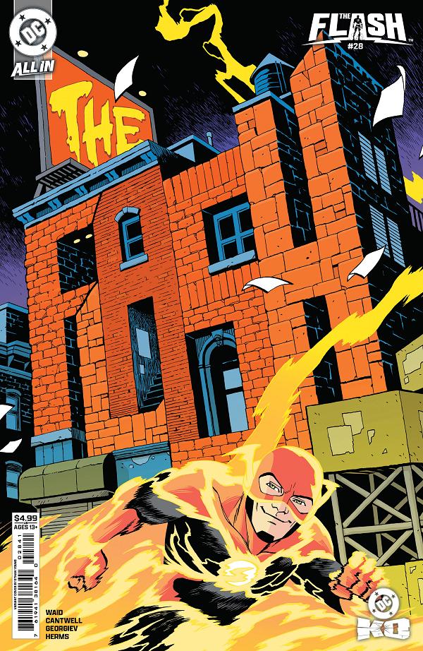 Flash #28 variant cover by Ethan Young