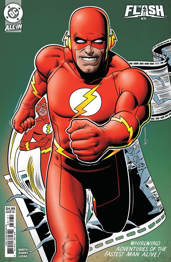 Flash #31 variant cover by Brian Bolland