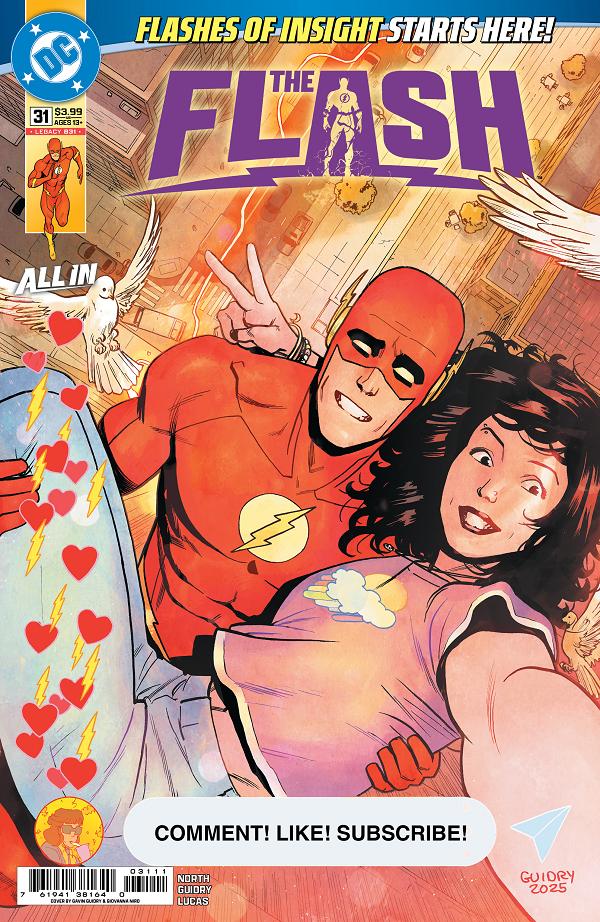 Flash #31 cover by Gavin Guidry